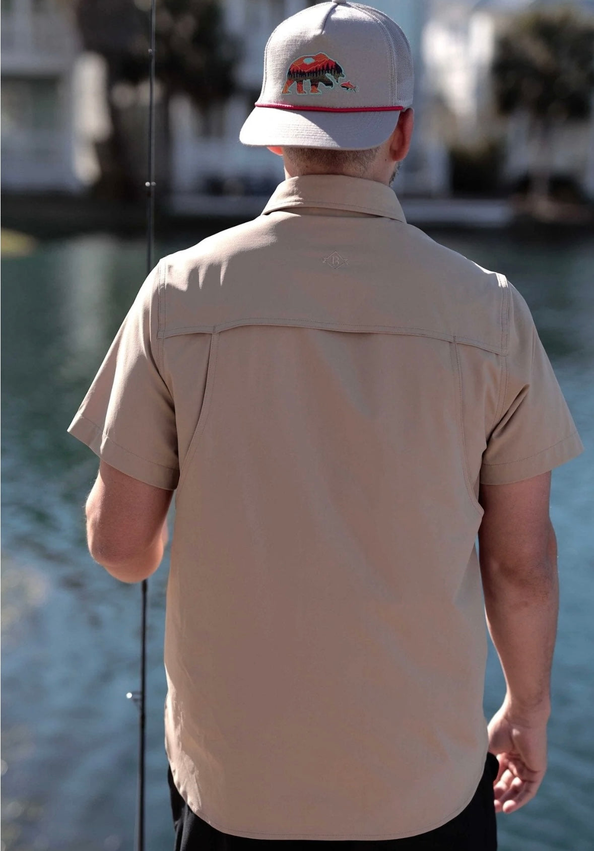 Performance Fishing Shirt-Cobblestone 166