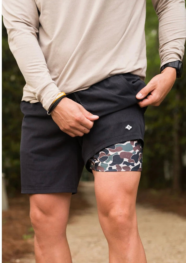 Athletic Shorts - Black 125