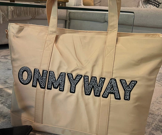 On My Way Tote-Camel