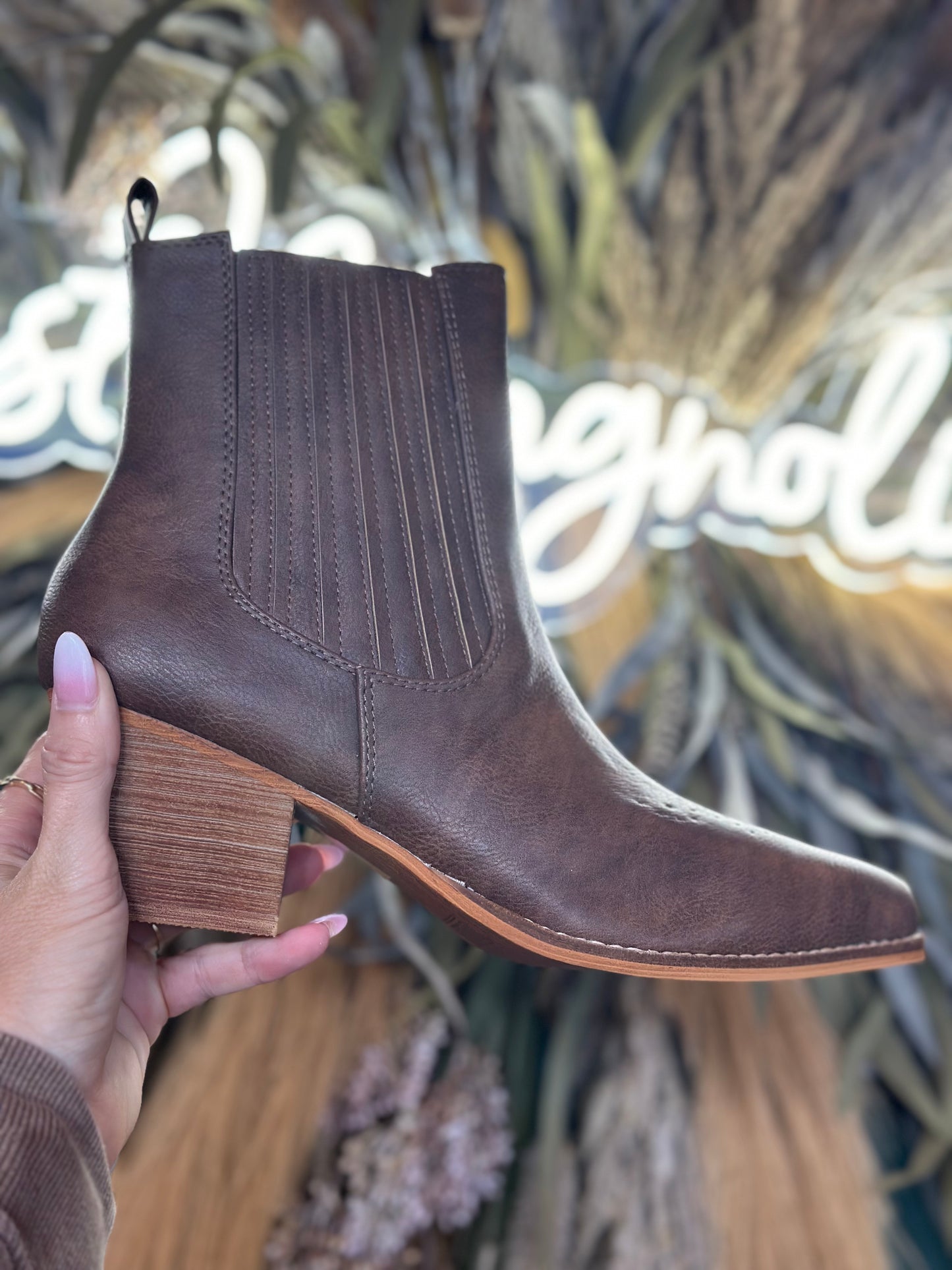 Brown Ankle Boot