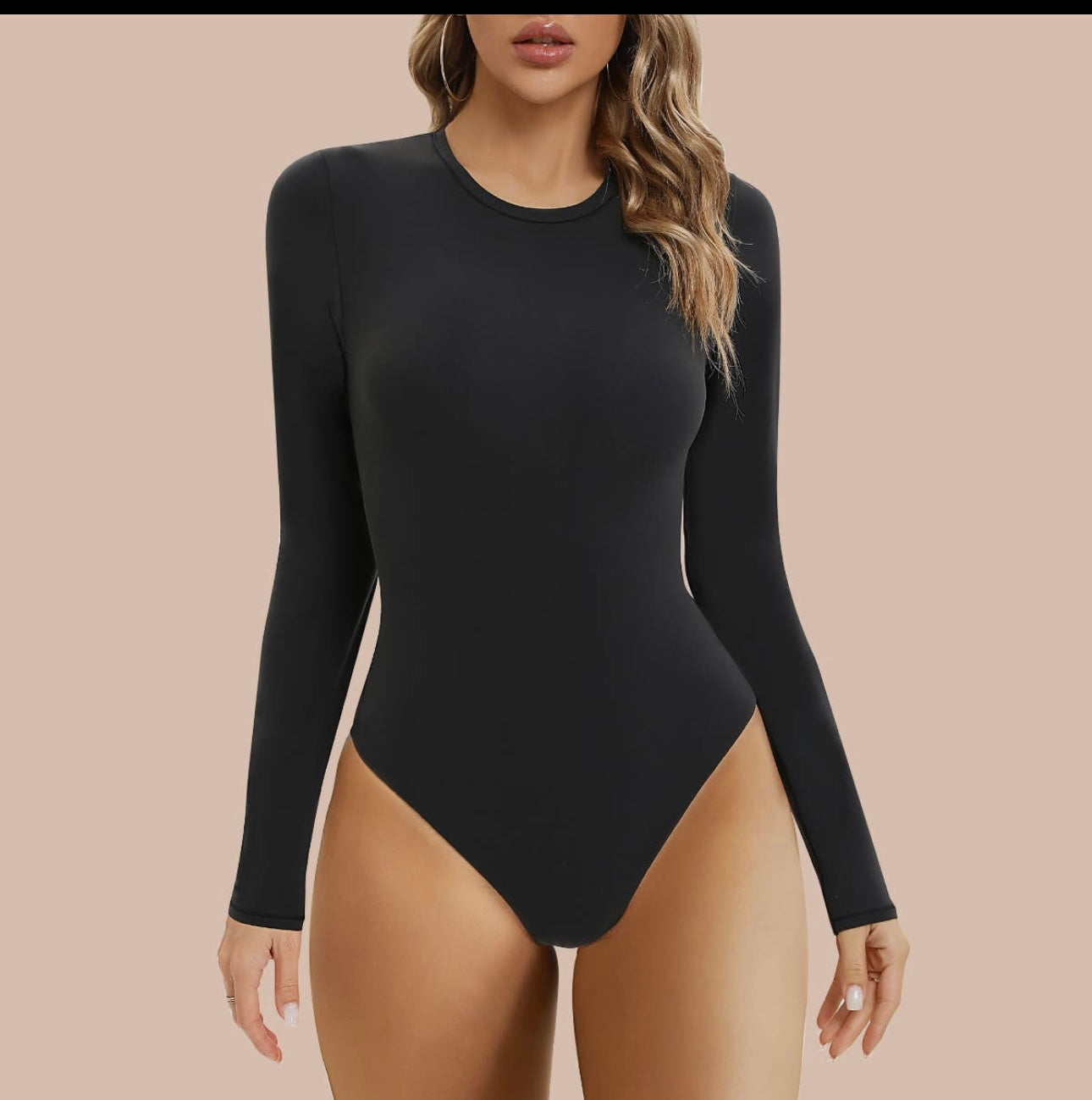 ShaperX Black Body Suit