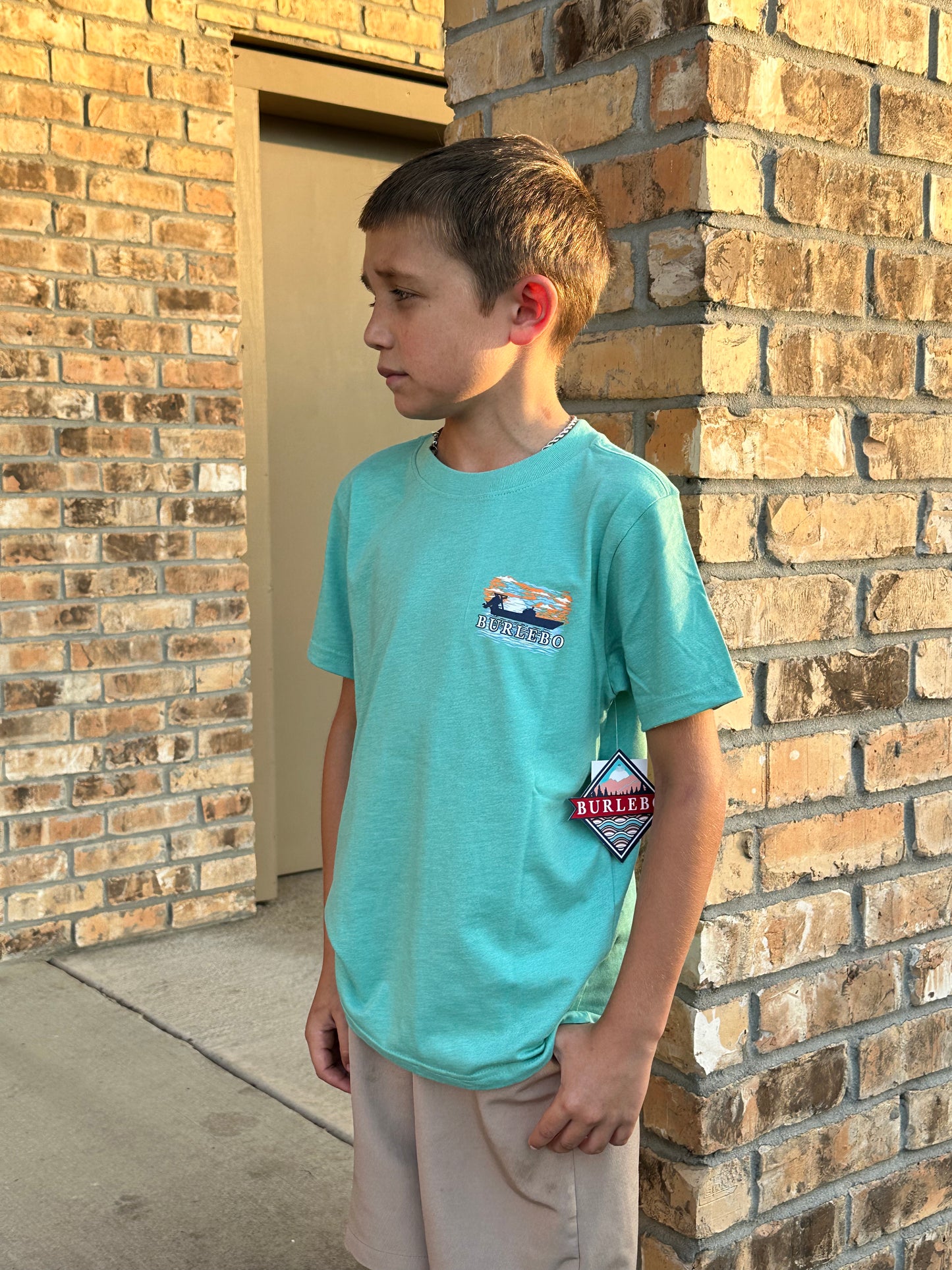 Youth- Short sleeve tee | see you on the water| Burlebo 172