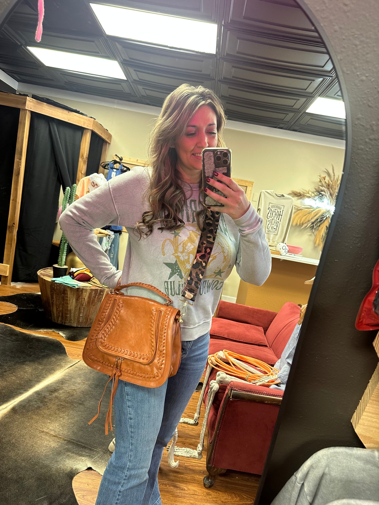 Haven Crossbody Boho Saddle Bag