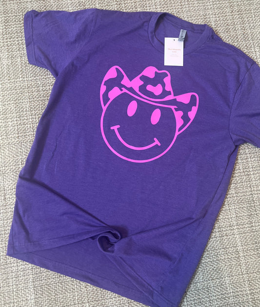 Cowboy Smiley Tee 146