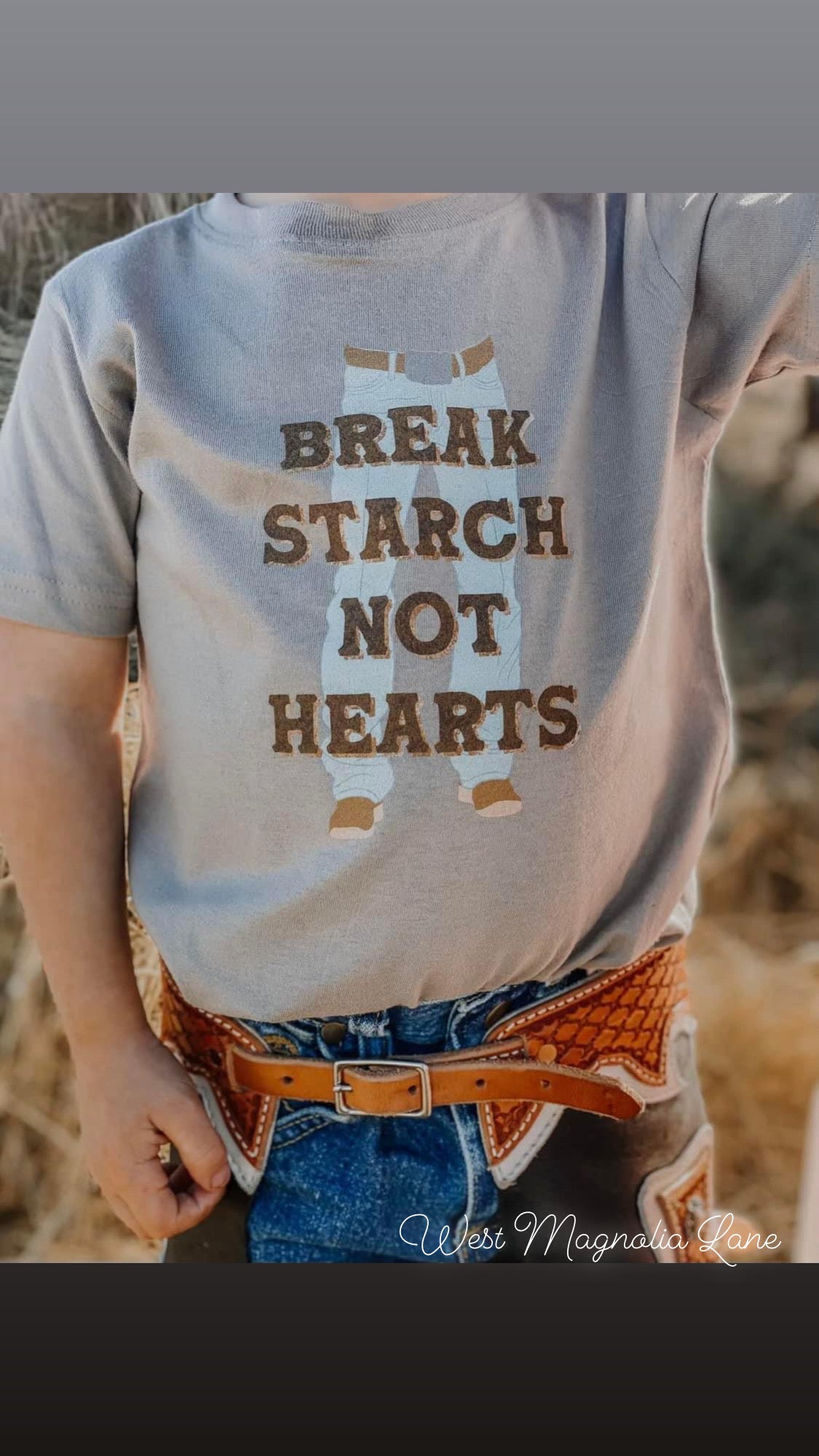 Youth Break Starch not Hearts tee 133