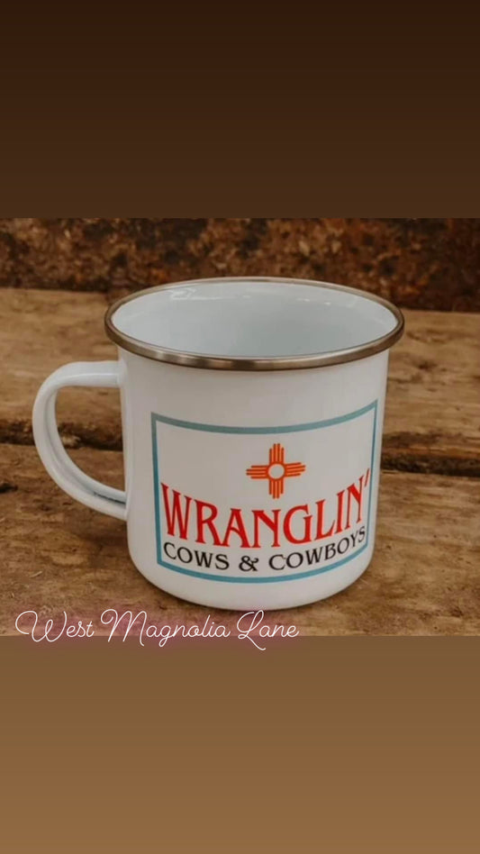 Wranglin’ Cows & Cowboys mug